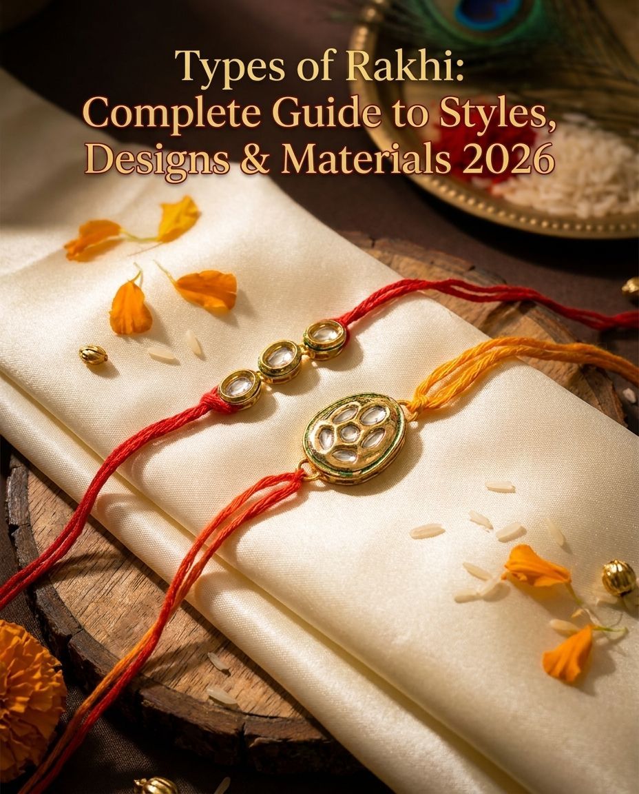 Types of Rakhi: Complete Guide to Styles, Designs & Material